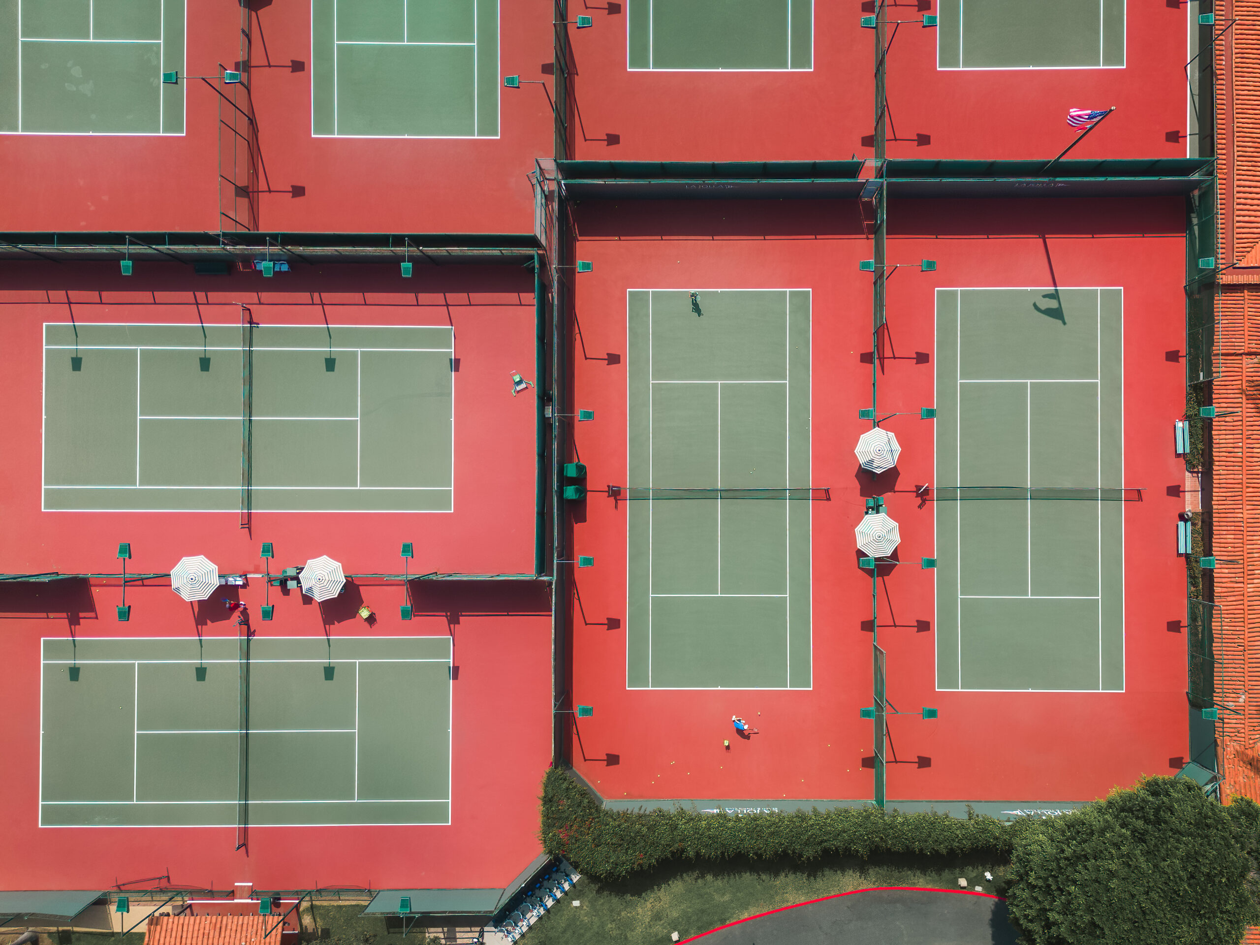 Tennis Aerial 